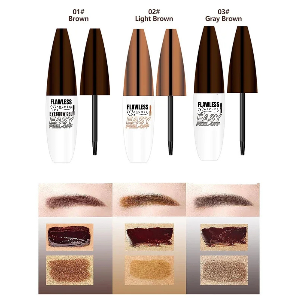 Flawless Arches - Peel Off Eyebrow Stain Gel