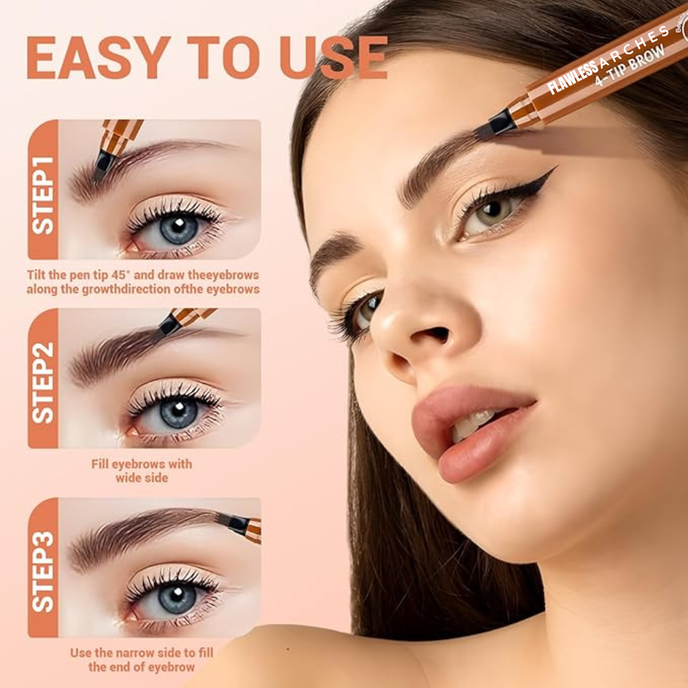 Microblading Eyebrow Pen - Long Lasting Smudge Proof